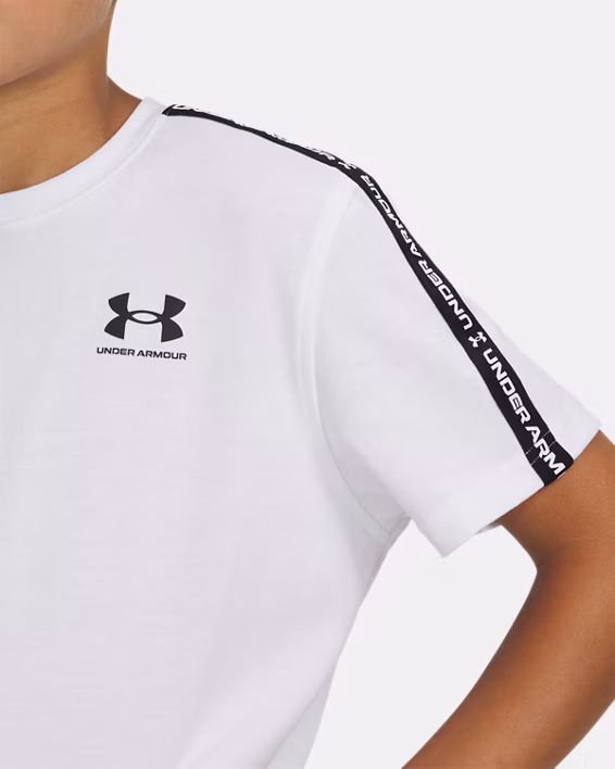 UA Sportstyle Taped Boys' Short Sleeve