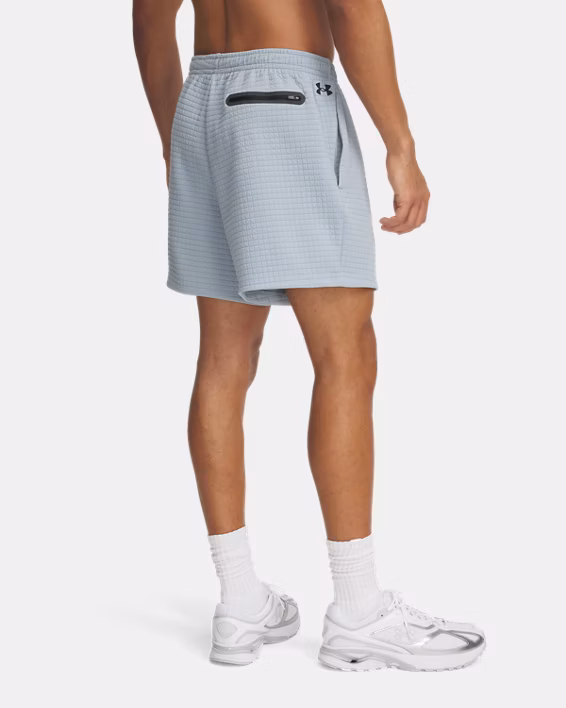 UA Unstoppable Fleece Grid Men's 15 cm Shorts
