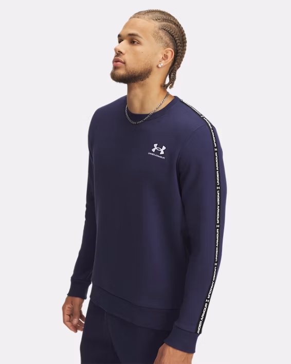 UA Icon Fleece Taping Men's Crew