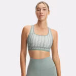 Armour® Mid Crossback Printed Women's Sports Bra