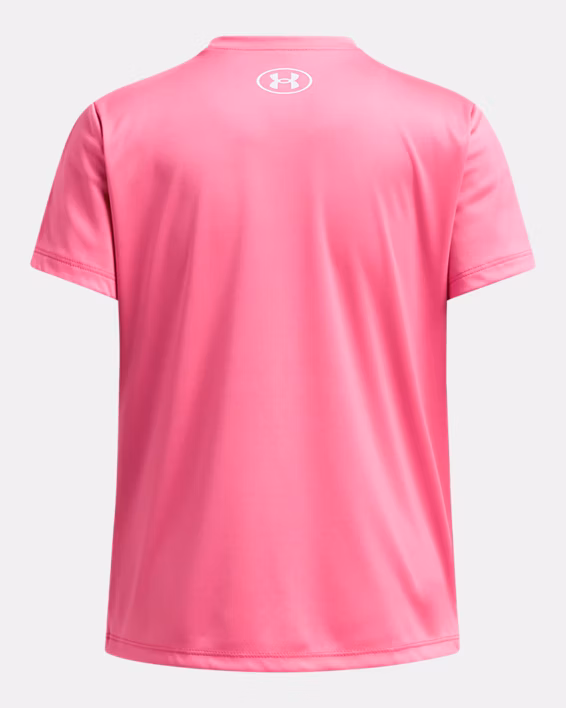UA Tech™ Wordmark Girls' Short Sleeve