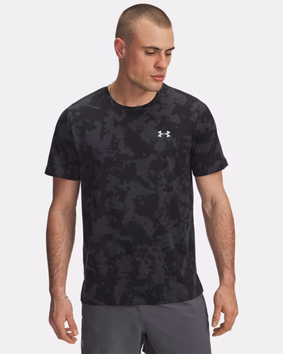 UA Launch Printed Men's Short Sleeve