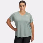 UA Tech™ Twist Women's V-Neck Short Sleeve