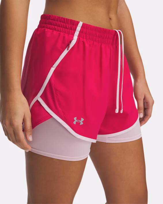 UA Fly-By Women's 2-in-1 Shorts