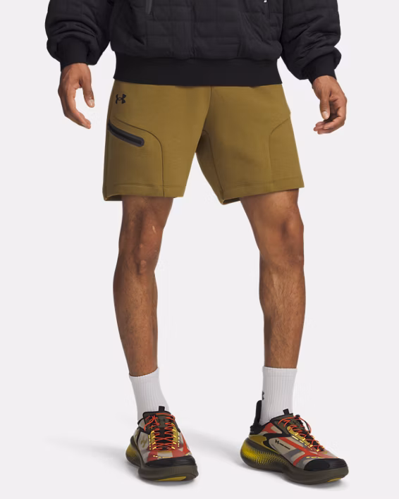 UA Unstoppable Fleece Men's 18 cm Shorts