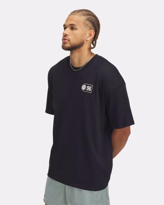 UA Heavyweight Hoops Courtside Men's Short Sleeve