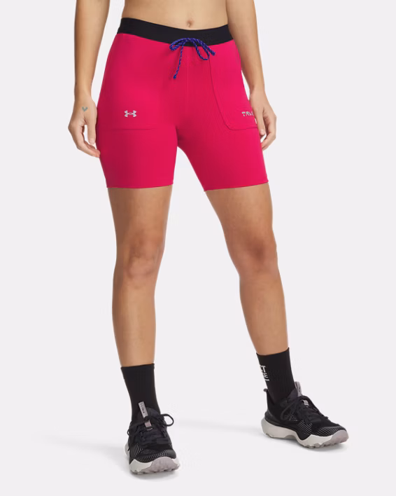 UA Trail Run Fitted Women's 15 cm Shorts