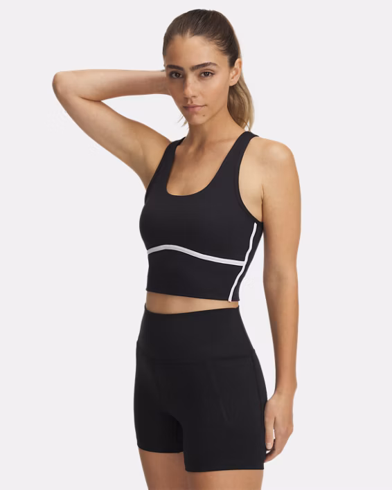 UA Meridian Piped Women's Crop Tank