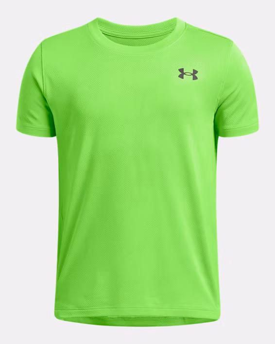 UA Tech™ Vent Jacquard Boys' Short Sleeve