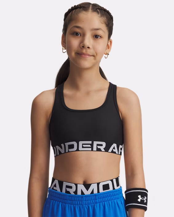 UA Crossback Girls' Sports Bra