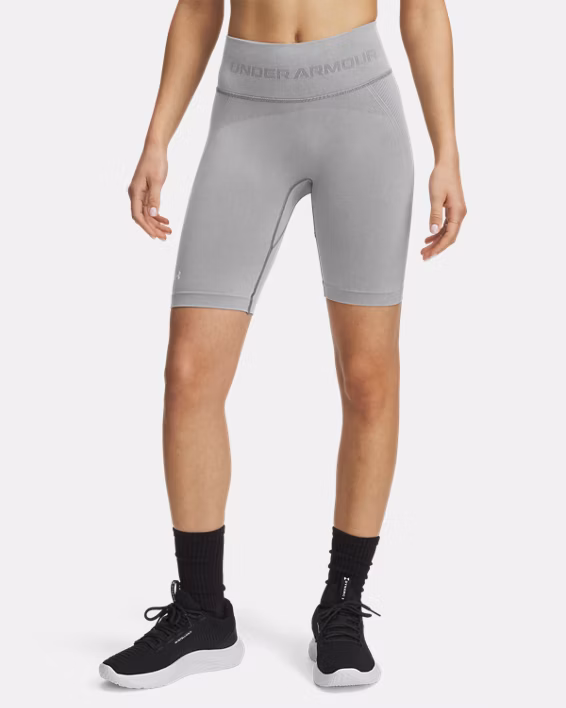 UA Vanish Seamless Washed Women's 18 cm Shorts