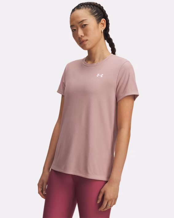 UA Tech™ Rib Women's Short Sleeve