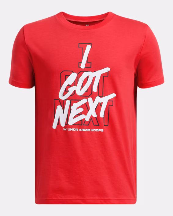 UA Hoops Next Boys' Short Sleeve