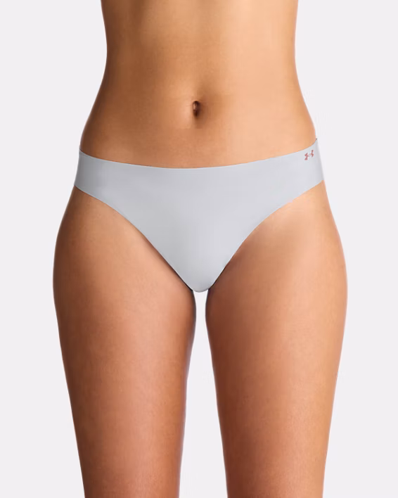 UA Pure Stretch Women's 3-Pack No Show Thong