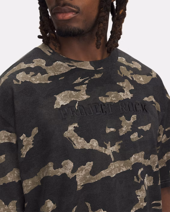 Project Rock Heavyweight Printed Men's Short Sleeve
