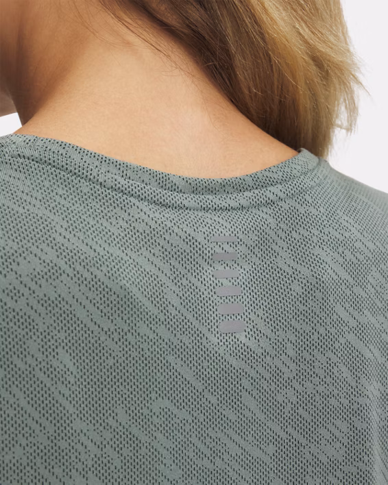 UA Launch Camo Women's Short Sleeve