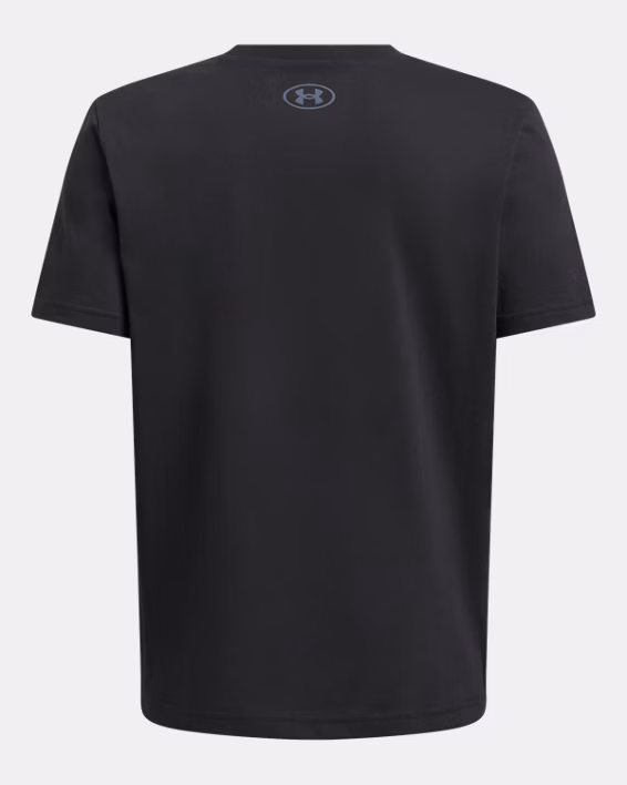 UA Split Big Logo Boys' Short Sleeve