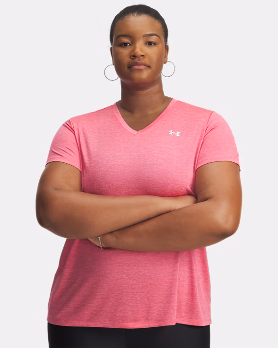 UA Tech™ Twist Women's V-Neck Short Sleeve