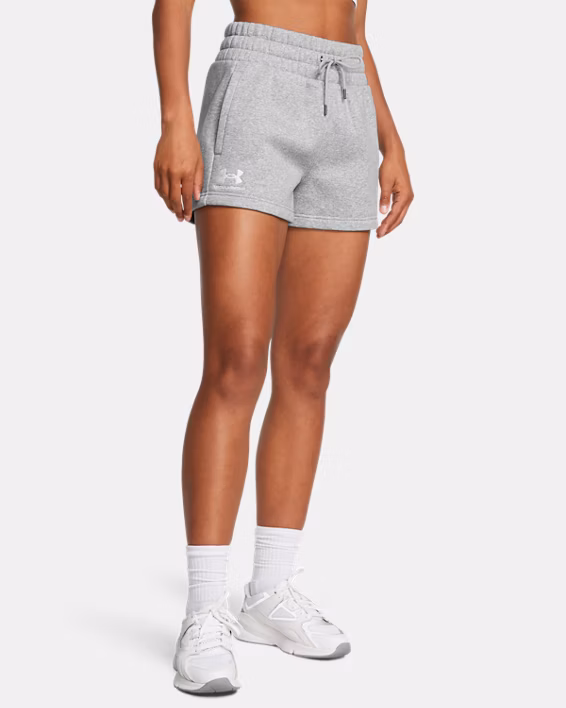UA Icon Fleece Boxer Women's 7 cm Shorts