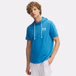 UA Rival Terry Men's Short Sleeve Hoodie