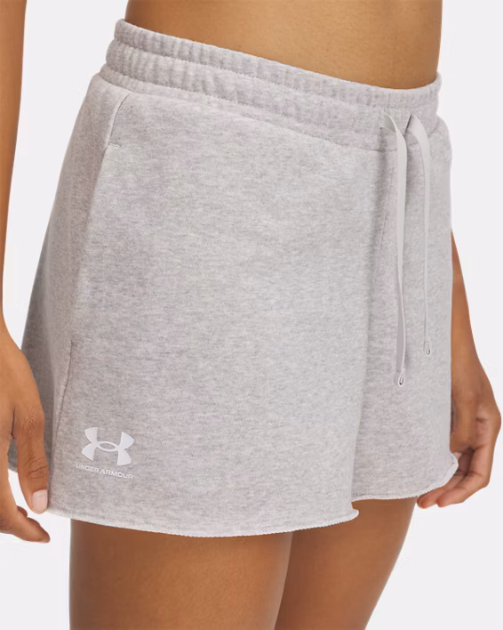 UA Rival Terry Women's 8 cm Shorts