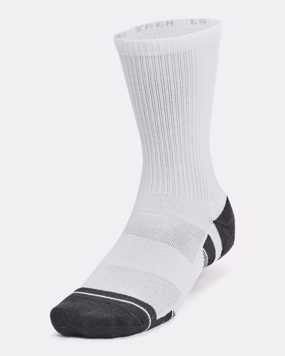UA Performance Tech™ Unisex 3-Pack Crew Socks