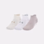 UA Essential Unisex 3-Pack Low Socks