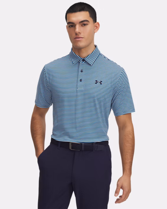 UA Playoff 3.0 Stripe Men's Polo