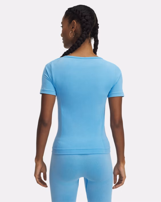 UA Vanish Seamless Washed Women's Short Sleeve