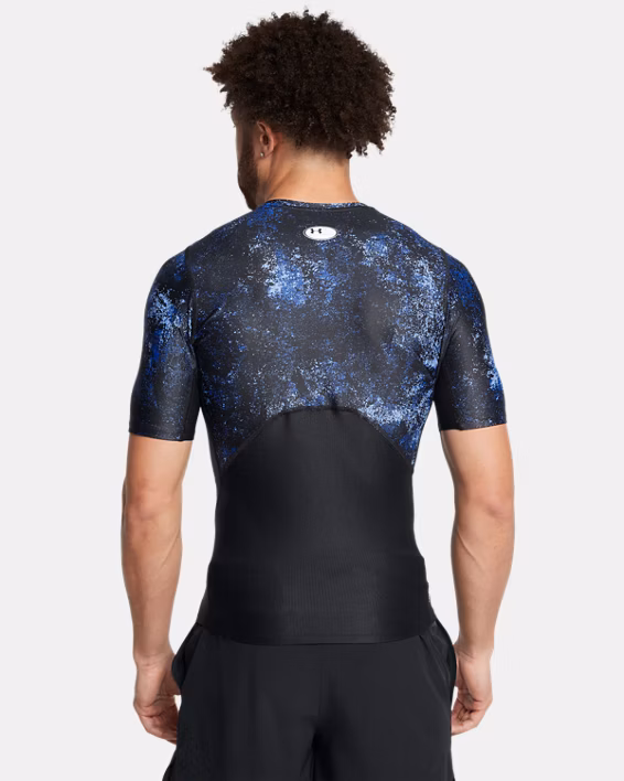 HeatGear® Iso-Chill Printed Men's Short Sleeve