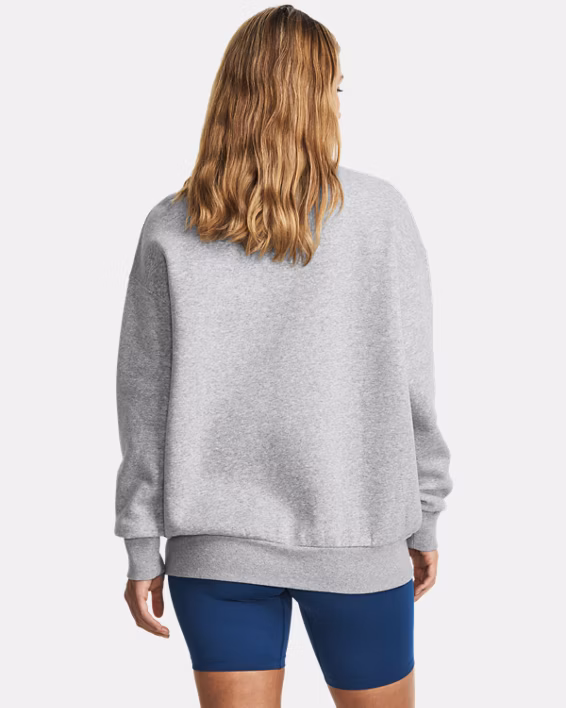 UA Icon Fleece Women's Oversized Crew