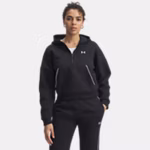 UA Rival Fleece Piped Women's ½ Zip Hoodie