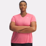 UA Tech™ Twist Women's V-Neck Short Sleeve