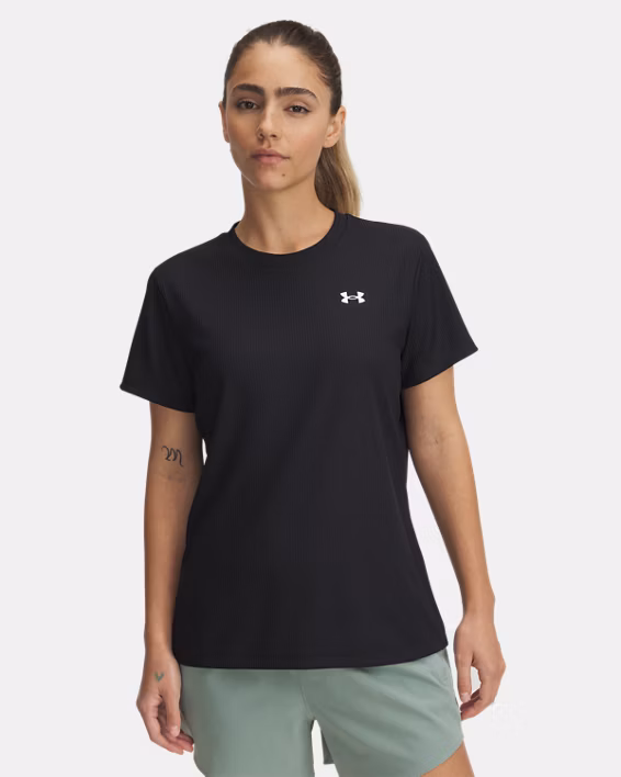 UA Tech™ Rib Women's Short Sleeve