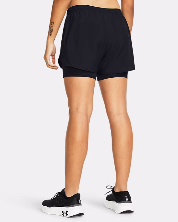 UA Fly-By Women's 2-in-1 Shorts