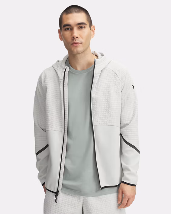 UA Unstoppable Fleece Grid Men's Full-Zip