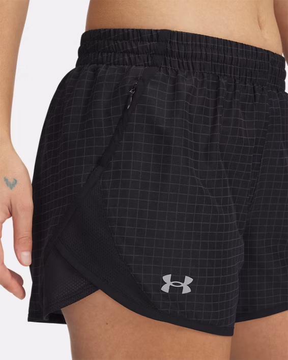 UA Fly-By Women's 8 cm Shorts