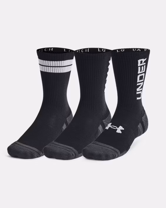 UA Performance Tech™ Unisex 3-Pack Crew Socks