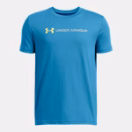 UA Logo Wordmark Boys' Short Sleeve