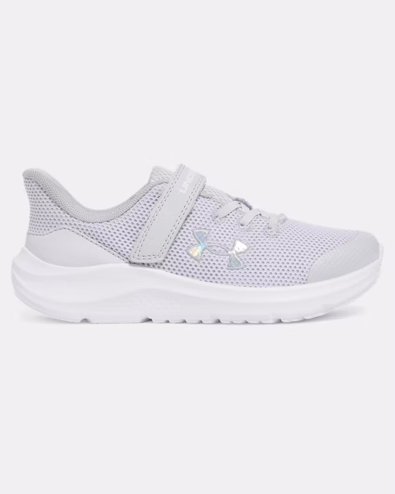 UA Pursuit 4 AC Girls' Pre-School Running Shoes