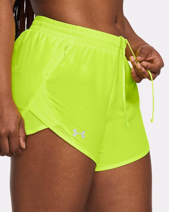 UA Fly-By Women's 8 cm Shorts