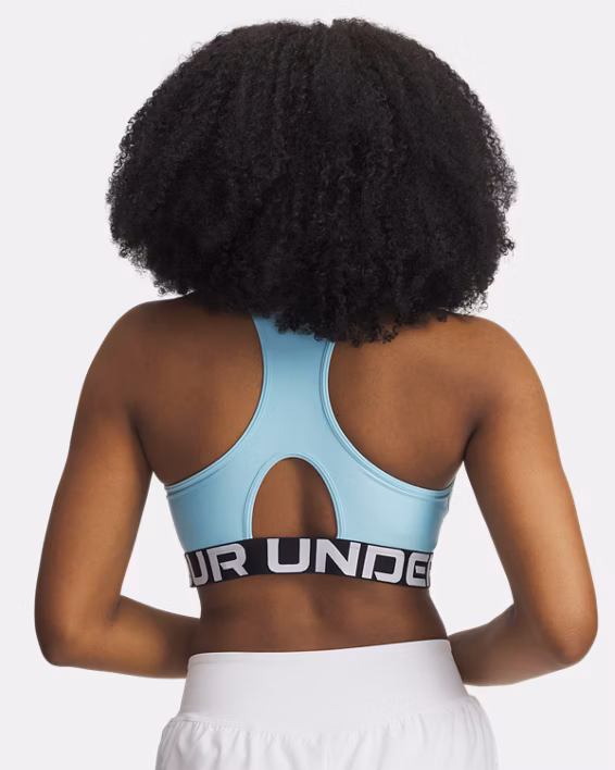 HeatGear® Armour Mid Branded Women's Sports Bra