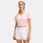 UA Tech™ Twist Women's V-Neck Short Sleeve