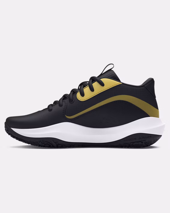 UA Lockdown 7 Grade School Basketball Shoes