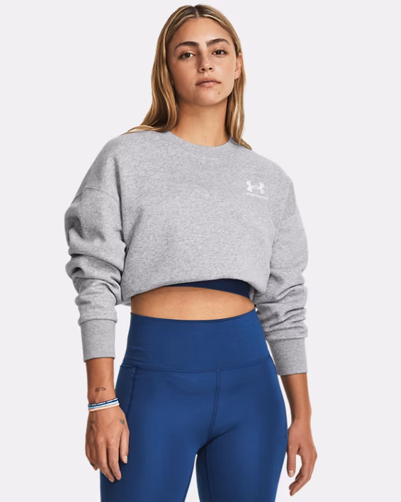 UA Icon Fleece Women's Oversized Crew