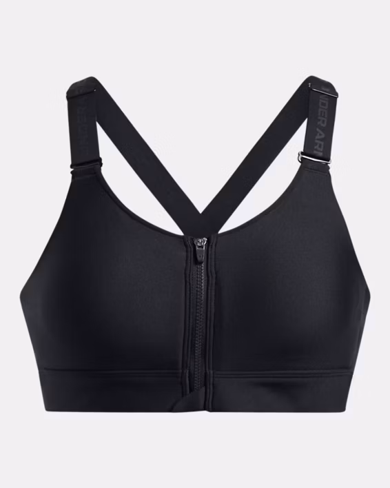 UA Infinity 2.0 High Zip Women's Sports Bra