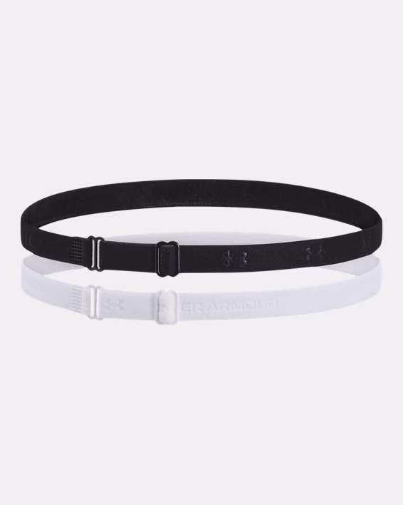 UA Adjustable Mini Women's 2-Pack Headbands