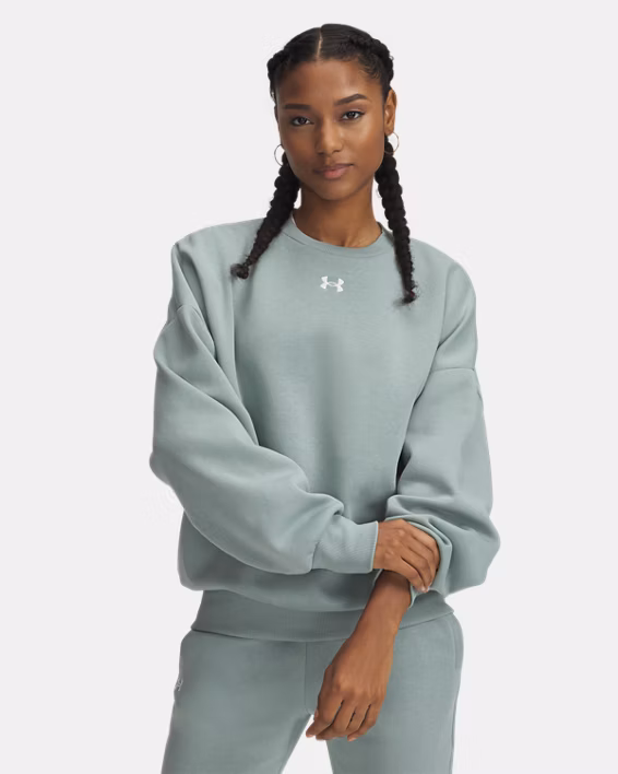 UA Rival Fleece Women's Oversized Crew