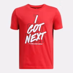 UA Hoops Next Boys' Short Sleeve