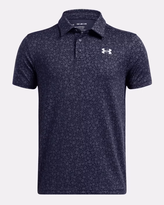 UA Playoff Printed Boys' Polo